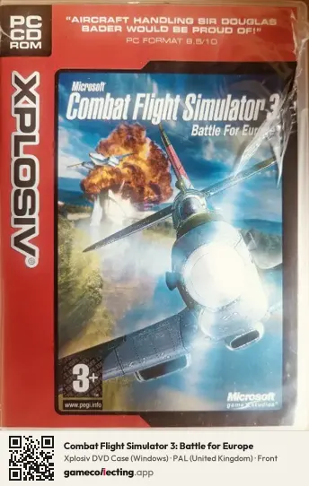 Combat Flight Simulator 3: Battle for Europe Computer, United Kingdom box front