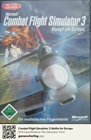 Combat Flight Simulator 3: Battle for Europe Computer, Germany box front
