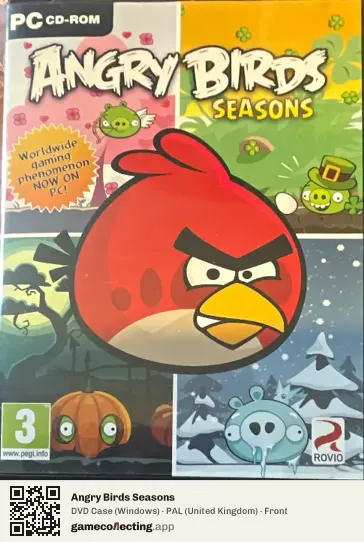 Angry Birds Seasons Computer, United Kingdom box front