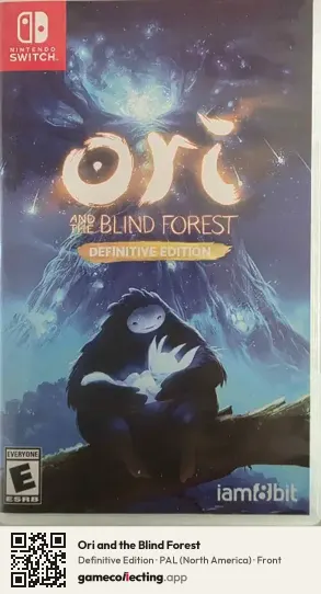 Ori and the Blind Forest Nintendo Switch, North America box front