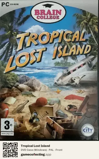 Tropical Lost Island Computer, PAL box front