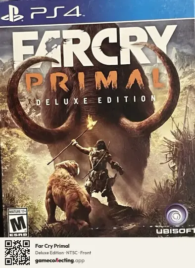 Far Cry Primal PlayStation 4, NTSC box front