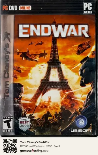 Tom Clancy's EndWar Computer, NTSC box front