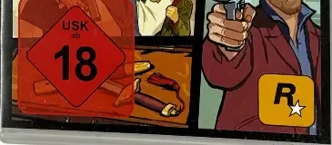 Grand Theft Auto: Chinatown Wars, the USK square on its front