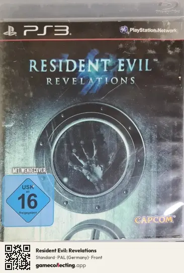 Resident Evil: Revelations PlayStation 3, Germany box front