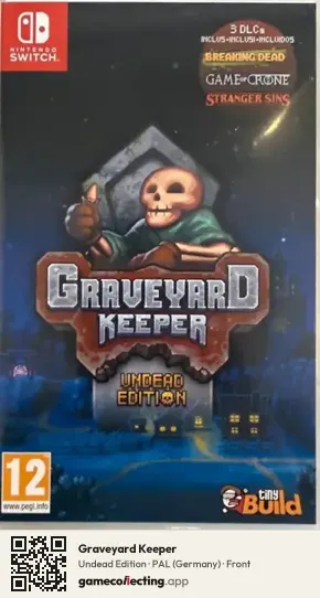 Graveyard Keeper Nintendo Switch, Germany box front