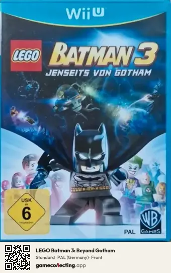 LEGO Batman 3: Beyond Gotham Nintendo Wii U, Germany box front