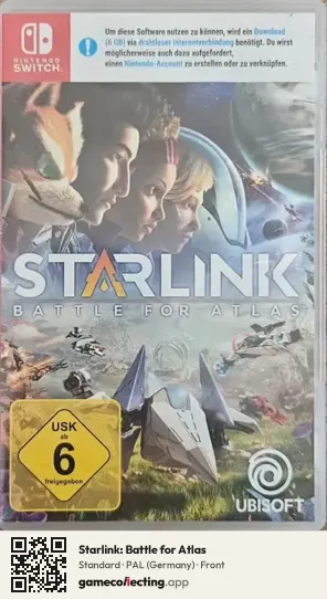 Starlink: Battle for Atlas Nintendo Switch, Germany box front
