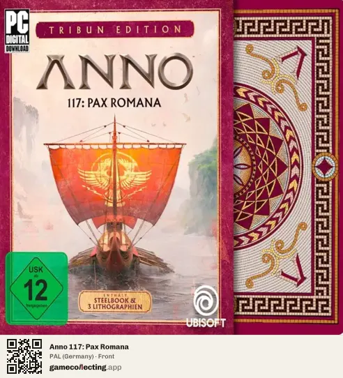 Anno 117: Pax Romana Computer, Germany box front