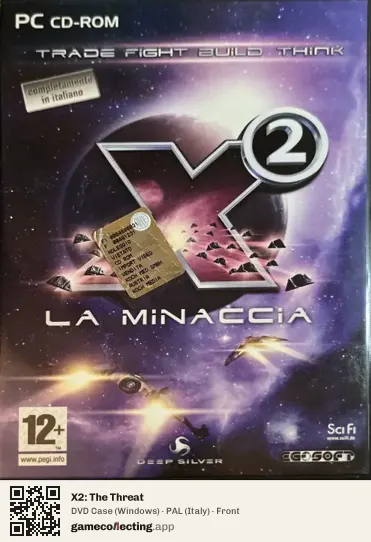 X2: The Threat Computer, Italy box front
