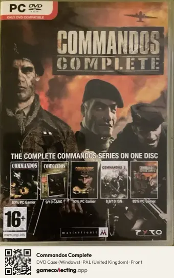 Commandos Complete Computer, United Kingdom box front