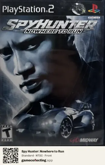 Spy Hunter: Nowhere to Run PlayStation 2, NTSC box front