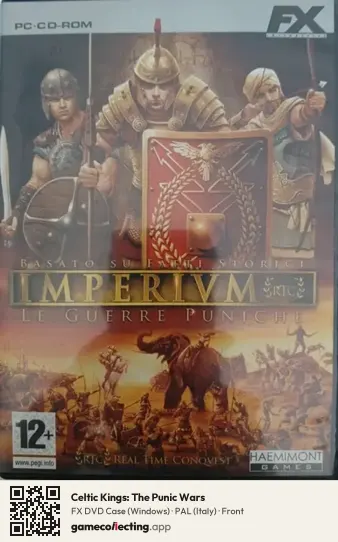 Celtic Kings: The Punic Wars Computer, Italy box front