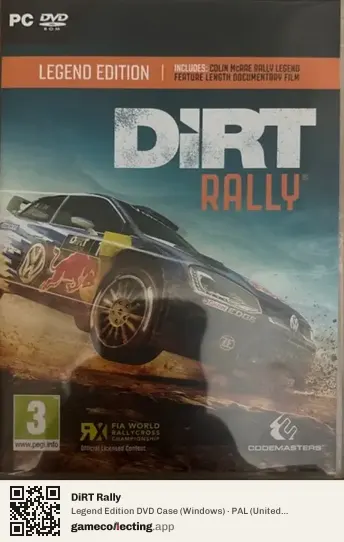 DiRT Rally Computer, United Kingdom box front