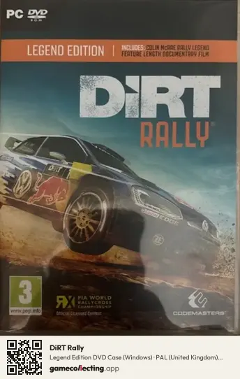 DiRT Rally Computer, United Kingdom box front