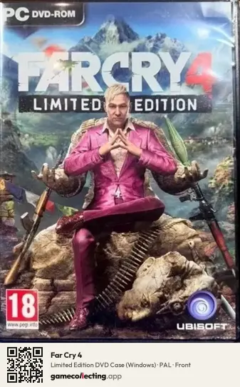 Far Cry 4 Computer, PAL box front