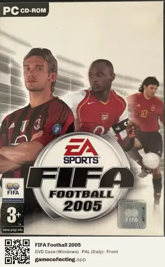 FIFA Football 2005 Computer, Italy box front