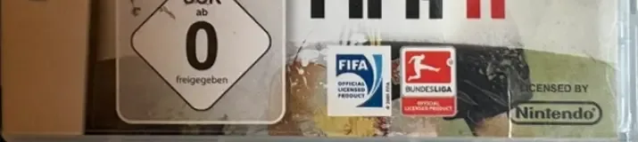 FIFA 11, the USK square on its front