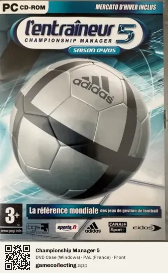 Championship Manager 5 Computer, France box front