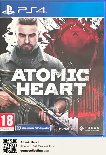 Atomic Heart PlayStation 4, France box front
