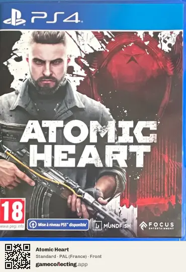 Atomic Heart PlayStation 4, France box front