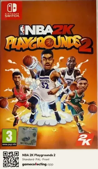 NBA 2K Playgrounds 2 Nintendo Switch, PAL box front