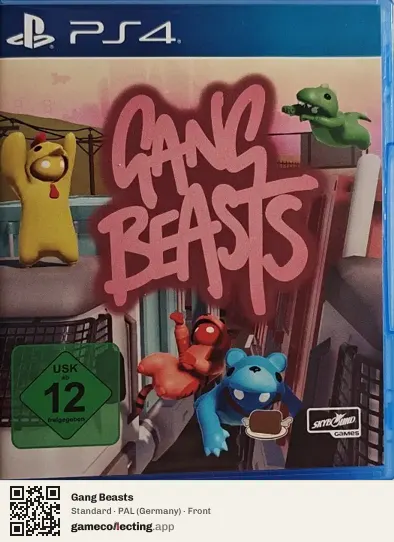 Gang Beasts PlayStation 4, Germany box front
