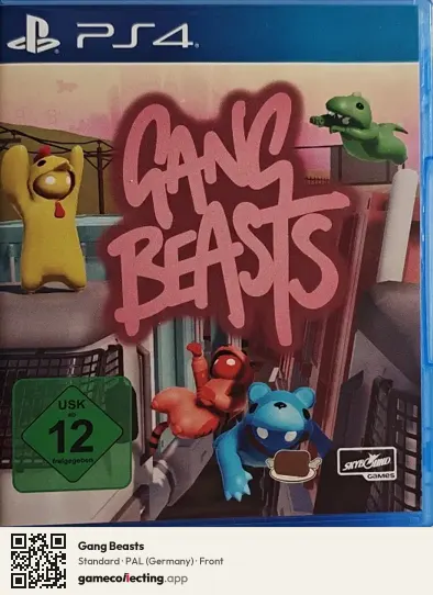 Gang Beasts PlayStation 4, Germany box front