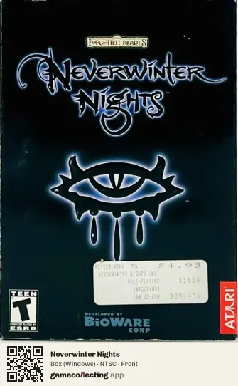 Neverwinter Nights Computer, NTSC box front