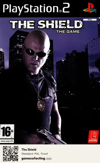 The Shield PlayStation 2, PAL box front