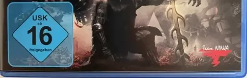 Nioh Collection, the USK square on its front