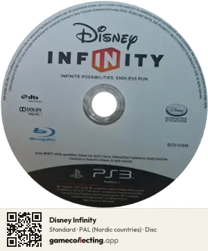 Disney Infinity PlayStation 3, PAL disc