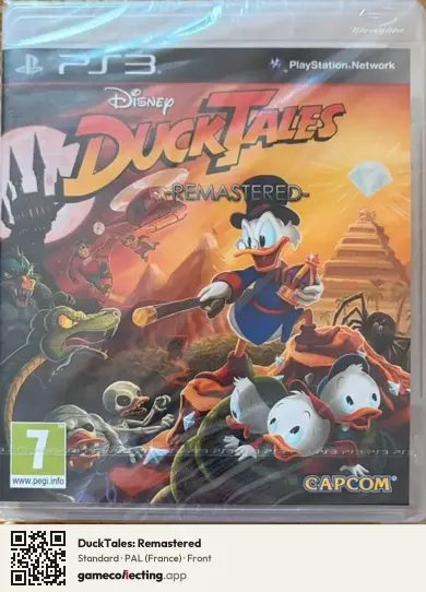 DuckTales: Remastered PlayStation 3, France box front