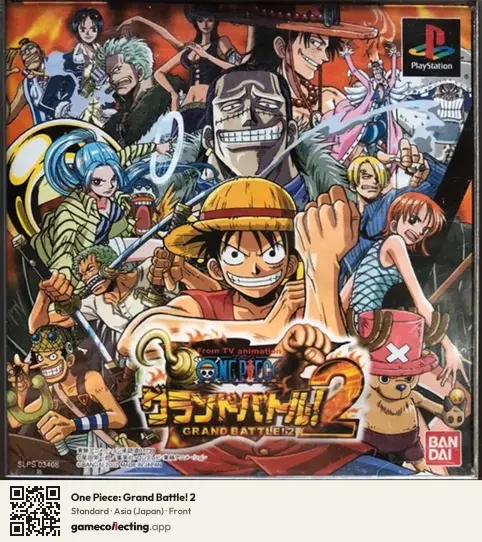 One Piece: Grand Battle! 2 PlayStation, Asia box front
