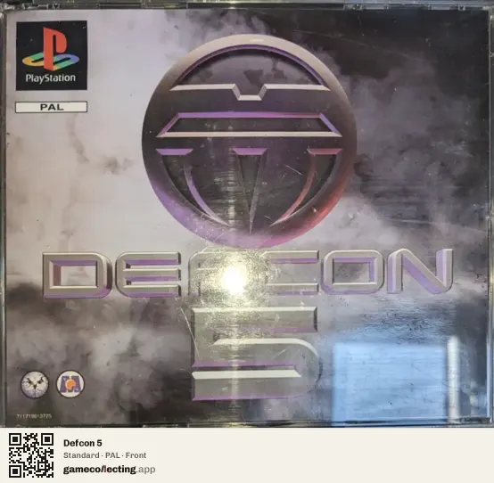 Defcon 5 PlayStation, PAL box front