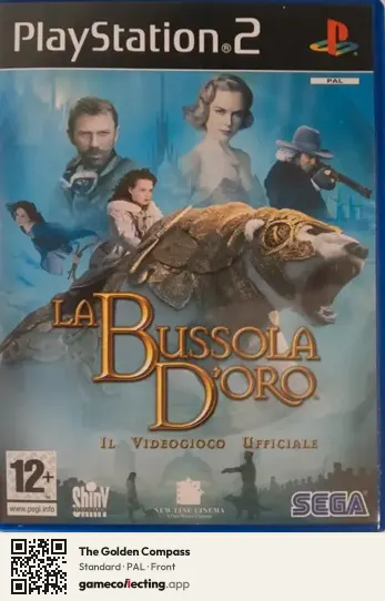The Golden Compass PlayStation 2, PAL box front