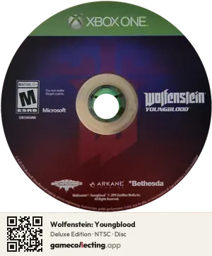 Wolfenstein: Youngblood Xbox One, NTSC disc