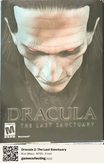 Dracula 2: The Last Sanctuary Computer, NTSC box front