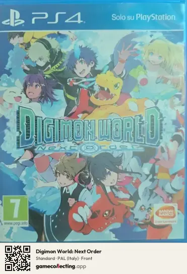 Digimon World: Next Order PlayStation 4, Italy box front