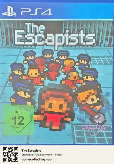 The Escapists PlayStation 4, Germany box front