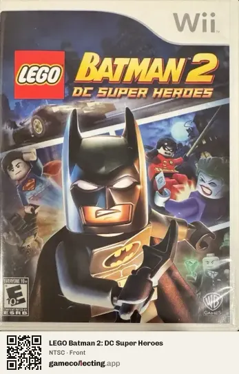 LEGO Batman 2: DC Super Heroes Nintendo Wii, NTSC box front