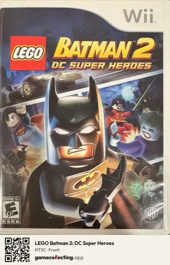 LEGO Batman 2: DC Super Heroes Nintendo Wii, NTSC box front