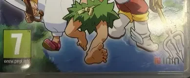 Wonder Boy Collection, the PEGI square on its front