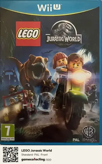 LEGO Jurassic World Nintendo Wii U, PAL box front