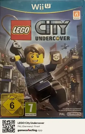 LEGO City Undercover Nintendo Wii U, Germany box front