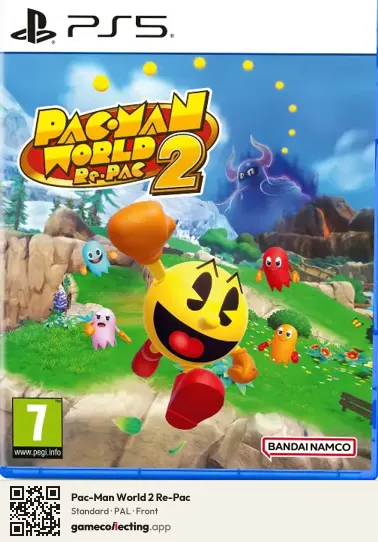 Pac-Man World 2 Re-Pac PlayStation 5, PAL box front