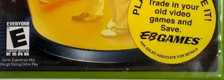 Links 2004, the ESRB box on its front