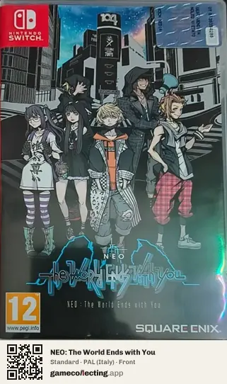 NEO: The World Ends with You Nintendo Switch, Italy box front