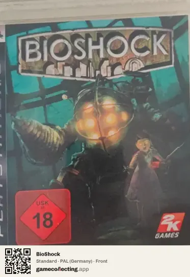 BioShock PlayStation 3, Germany box front