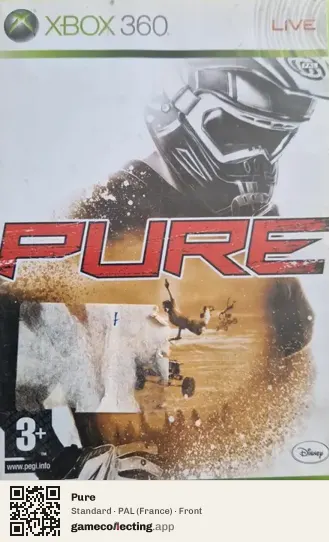 Pure Xbox 360, France box front